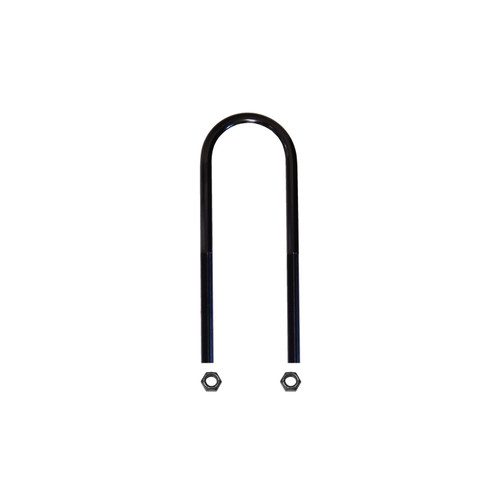 Univeral U-Bolt Round 0.5in Dia 3.75in ID Width 9.5in ID Length w/Nuts - Skyjacker Suspension