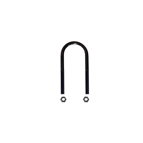 Univeral U-Bolt Round 0.5in Dia 2.5in ID Width 5.25in ID Length w/Nuts - Skyjacker Suspension