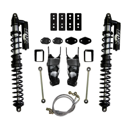 07-18 Jeep JK 3.5-4.5" LeDuc Series Coil Over Kit Reservoir Coil Over Shocks - Skyjacker Suspension