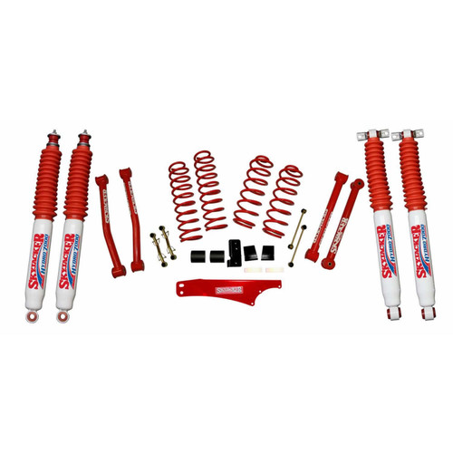 07-18 Jeep JK 2.5-3.5" Suspension Lift Kit w/Shock - Skyjacker Suspension