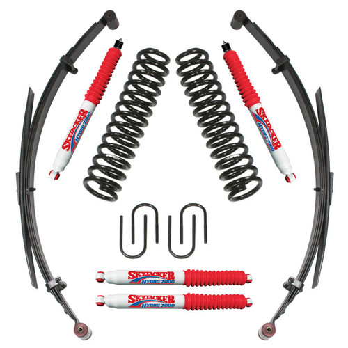 81-01 Jeep XJ 3" Suspension Lift Kit Discontinued JC318BKSH - Skyjacker Suspension