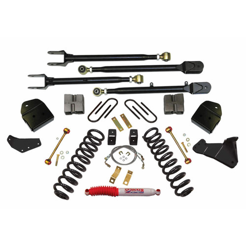 08-10 Ford F250 4" Suspension Lift Kit w/Variable Coil Spring 4-Link Conversion - Skyjacker Suspension 08-10 Ford F250 4" Suspension Lift Kit w/Variable Coil Spring 4-Link Conversion - Skyjacker Suspension