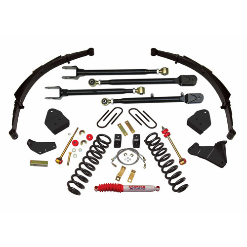 05-07 Ford F250 6" Suspension Lift Kit Variable Rate Coil Springs - Skyjacker Suspension