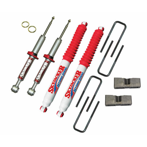 04-08 Ford F150 3" Suspension Lift Kit w/Shock Front Struts Blocks U Bolts - Skyjacker Suspension