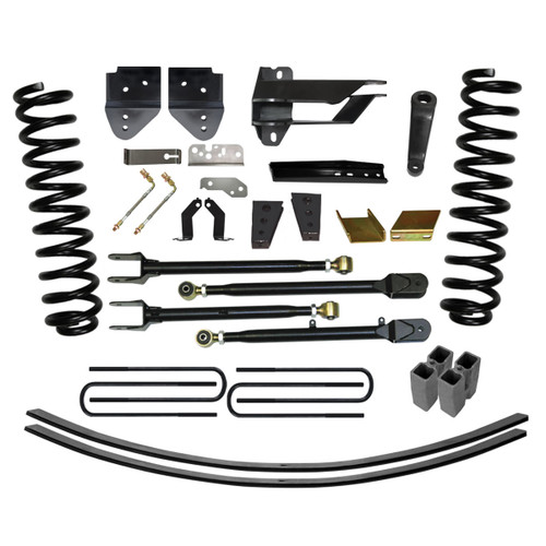 17-19 Ford F250/F350 Gas 8.5" Class II Suspension Lift Kit 4-Link System w/Front Coil Springs - Skyjacker Suspension 17-19 Ford F250/F350 Gas 8.5" Class II Suspension Lift Kit 4-Link System w/Front Coil Springs - Skyjacker Suspension