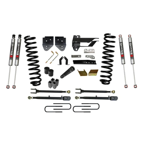 17-19 Ford F350 6" Suspension Lift Kit w/Shocks & Adjustable 4-Links w/M95 Performance Shocks - Skyjacker Suspension
