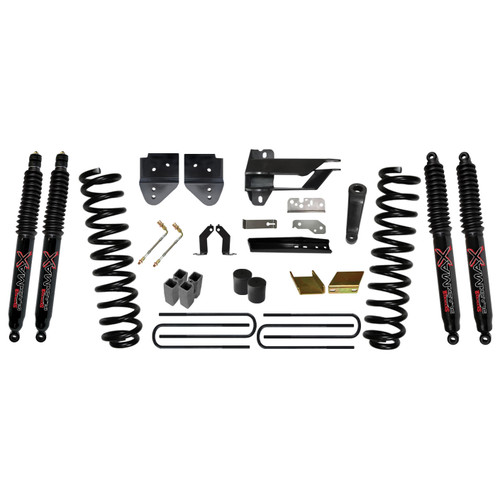 17-19 Ford F250 6" Suspension Lift Kit w/Black Max 8500 Shocks - Skyjacker Suspension