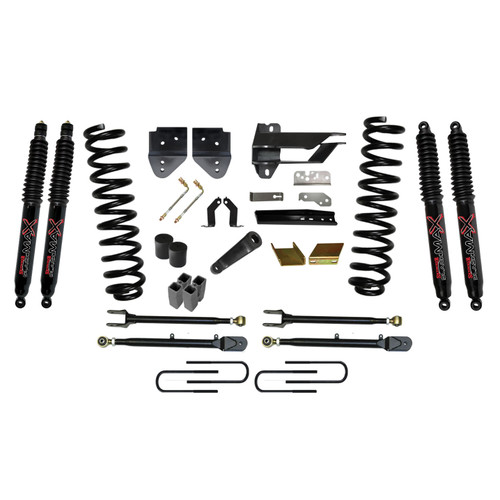 17-19 Ford F350 6" Suspension Lift Kit Adjustable 4-Links - Skyjacker Suspension