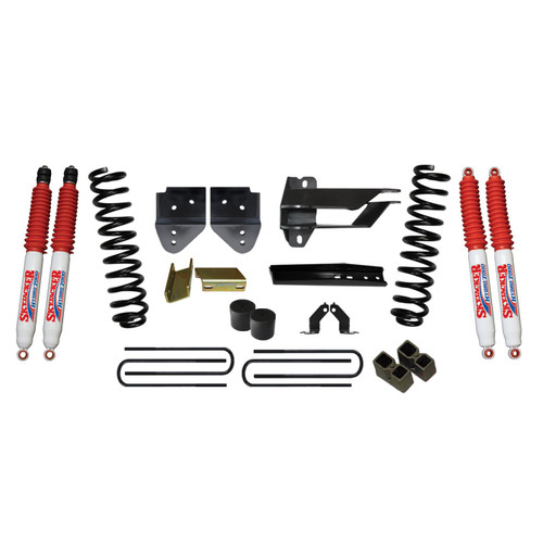 17-19 Ford F350 4" Suspension Lift Kit w/Shock - Skyjacker Suspension