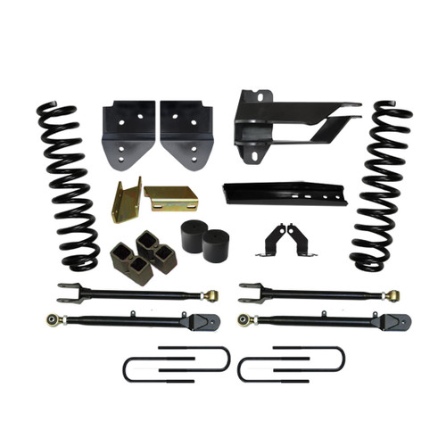 17-19 Ford F350 4" Class II Suspension Lift Kit 4-Link System - Skyjacker Suspension