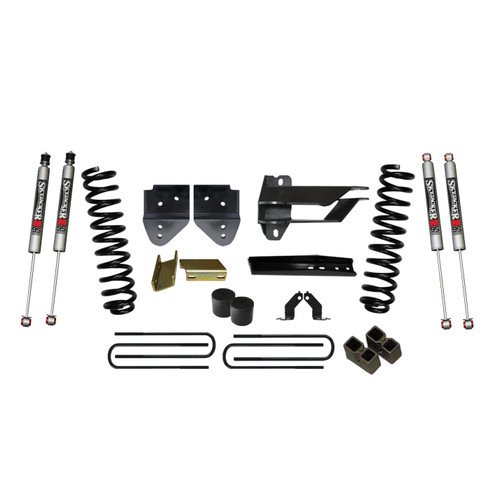 17-19 Ford F350 4" Suspension Lift Kit w/M95 Performance Shocks - Skyjacker Suspension