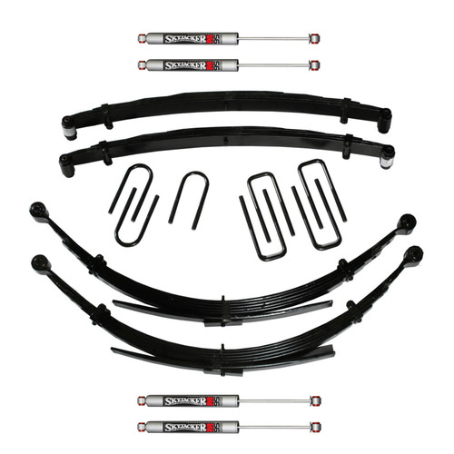 89-91 Dodge W250/W350 4" Suspension Lift Kit w/M95 Performance Shocks - Skyjacker Suspension
