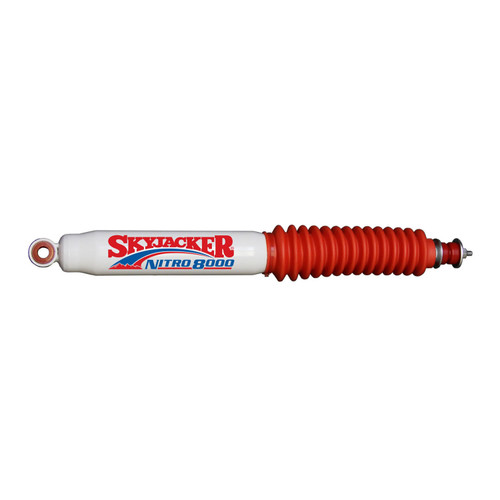 07-18 Jeep JK Nitro Shock Absorber 19.07" Ext 12.07" Col w/Red Boot - Skyjacker Suspension 07-18 Jeep JK Nitro Shock Absorber 19.07" Ext 12.07" Col w/Red Boot - Skyjacker Suspension