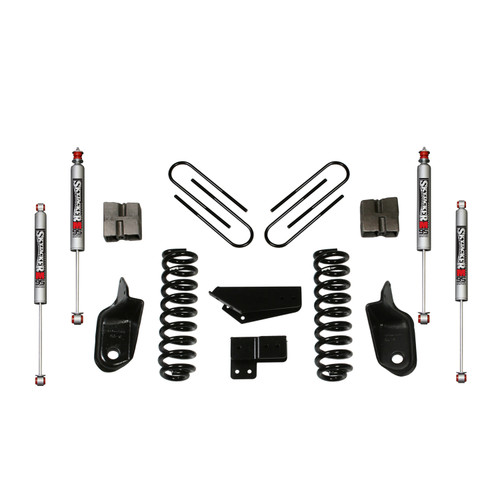 80-96 Ford Bronco 4" Suspension Lift Kit w/M95 Performance Shocks - Skyjacker Suspension