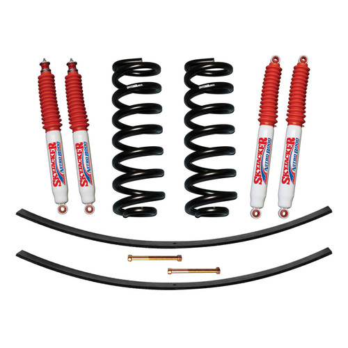 80-96 Ford F150/Bronco 1.5-2" Suspension Lift Kit w/Nitro Shocks - Skyjacker Suspension