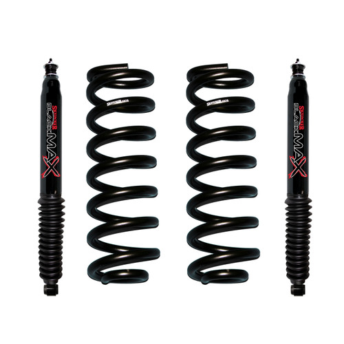 2" Suspension Lift Kit Front Lift w/Black MAX Shocks 80-96 Ford F150/F250/F350/Bronco
