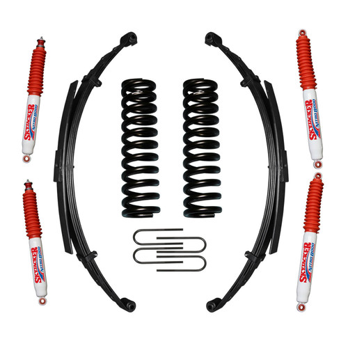 75-79 Ford Bronco 7" Suspension Lift Kit w/Nitro Shocks - Skyjacker Suspension 75-79 Ford Bronco 7" Suspension Lift Kit w/Nitro Shocks - Skyjacker Suspension