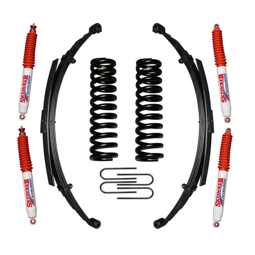 78-79 Ford Bronco 6" Suspension Lift Kit w/Nitro 8000 Shocks - Skyjacker Suspension