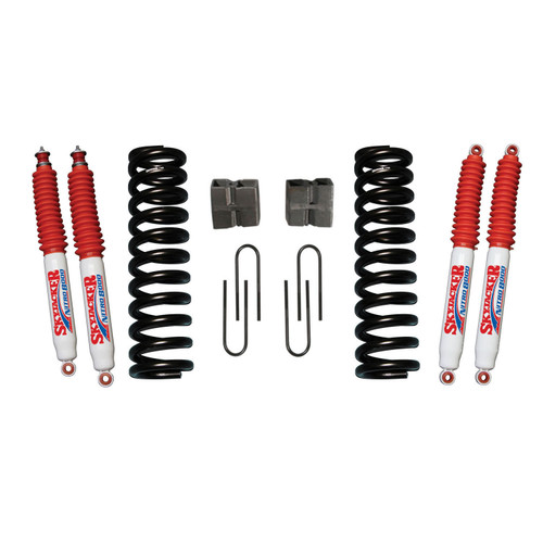 78-79 Ford Bronco 6" Suspension Lift Kit w/Nitro Shocks - Skyjacker Suspension