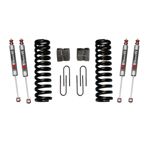78-79 Ford Bronco 6" Suspension Lift Kit w/M95 Performance Shocks - Skyjacker Suspension