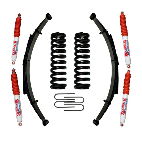 78-79 Ford Bronco 4" Suspension Lift Kit w/Nitro 8000 Shocks - Skyjacker Suspension