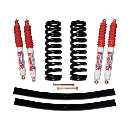 78-79 Ford Bronco 4" Suspension Lift Kit w/Nitro Shocks - Skyjacker Suspension