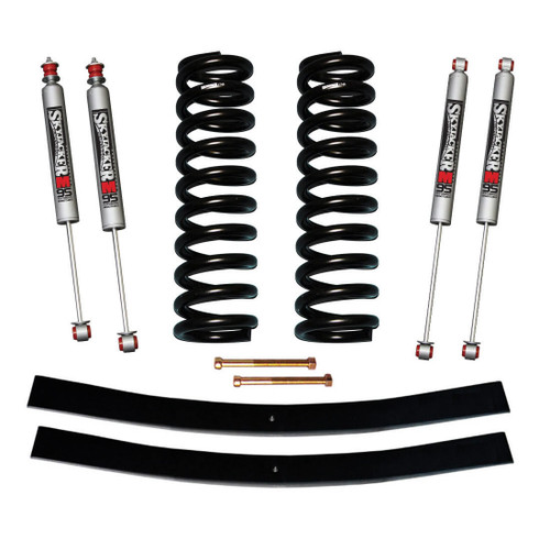 78-79 Ford Bronco 4" Suspension Lift Kit w/M95 Performance Shocks - Skyjacker Suspension