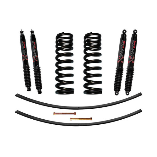 78-79 Ford Bronco 1.5-2" Suspension Lift Kit w/Black MAX Shocks - Skyjacker Suspension