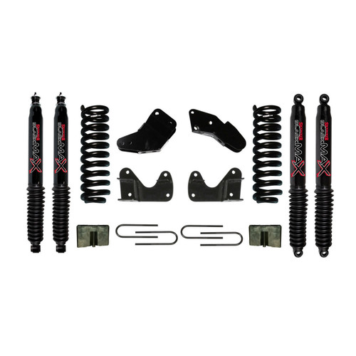 83-97 Ford/Mazda Ranger/B2300/B3000/B4000 6" Suspension Lift Kit w/Black MAX Shocks - Skyjacker Suspension 83-97 Ford/Mazda Ranger/B2300/B3000/B4000 6" Suspension Lift Kit w/Black MAX Shocks - Skyjacker Suspension
