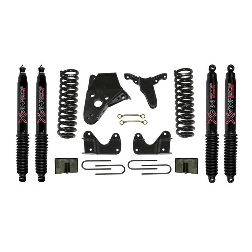 84-90 Ford Bronco II 6" Suspension Lift Kit w/Black MAX Shocks - Skyjacker Suspension