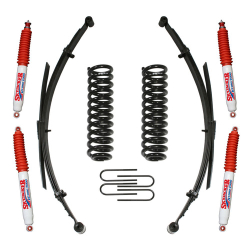 89-97 Ford/Mazda Ranger/B4000 1.5-2" Suspension Lift Kit w/Shocks - Skyjacker Suspension