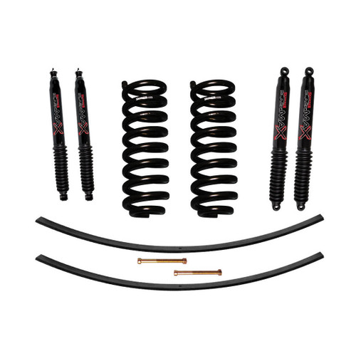 89-97 Ford Ranger 1.5-2" Suspension Lift Kit w/Black MAX Shocks - Skyjacker Suspension