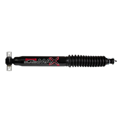 84-16 Jeep XJ/SJ/MJ/TJ Black MAX Shock Absorber w/Black Boot 22.75" Ext 13.54" Col - Skyjacker Suspension