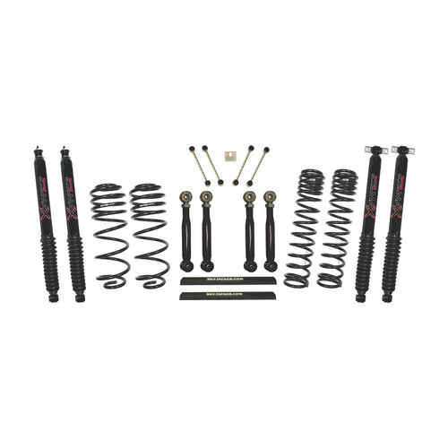 97-02 Jeep TJ 4" Dual Rate Long Travel One Box Kit - Skyjacker Suspension