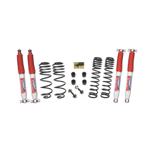 97-06 Jeep TJ 2.5" Dual Rate Long Travel One Box Kit Nitro 8000 Shocks TJ/LJ-One Box Kit - Skyjacker Suspension