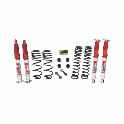 97-06 Jeep TJ 2.5" Dual Rate Long Travel One Box Kit w/Hydro 7000 Shocks-One Box Kit - Skyjacker Suspension