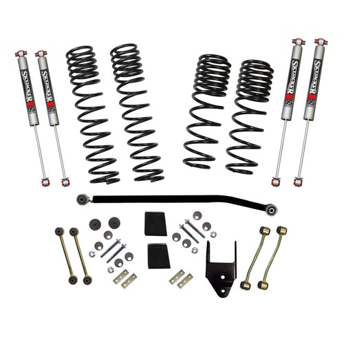 2020 Jeep JL Diesel 3.5-4" Dual Rate Long Travel Suspension Lift w/M95 Monotube JL40RBPMLTD - Skyjacker Suspension