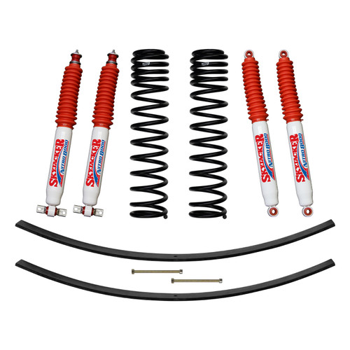 86-92 Jeep MJ 3" Suspension Lift Kit w/ F-R Nitro 8000 Shocks - Skyjacker Suspension