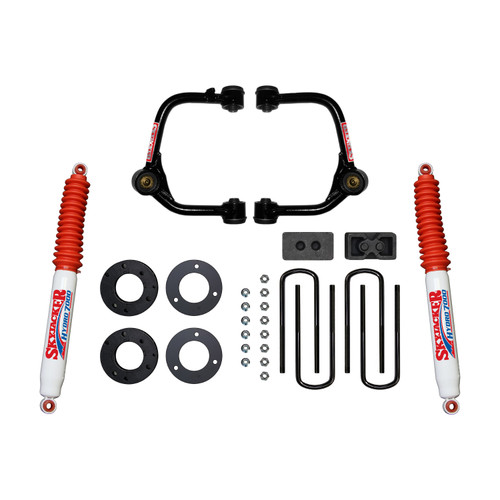 2021 Ford F150 3" Suspension Lift Kit w/Rear Hydro 7000 Shocks - Skyjacker Suspension