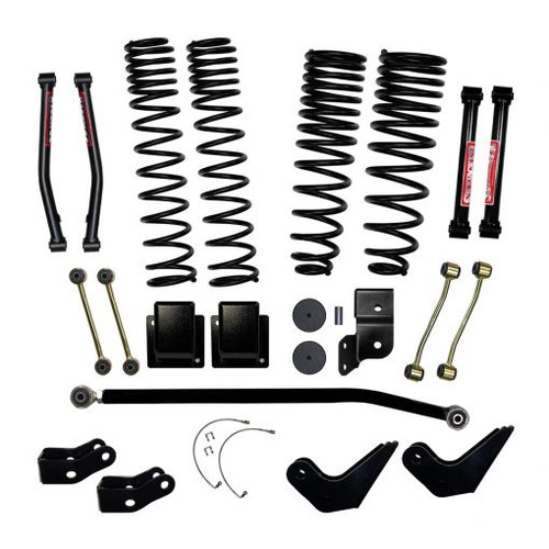 20-22 Jeep JT 4.5" Dual Rate Long Travel Coil Spring Lift Kit w/Shock Extensions - Skyjacker Suspension
