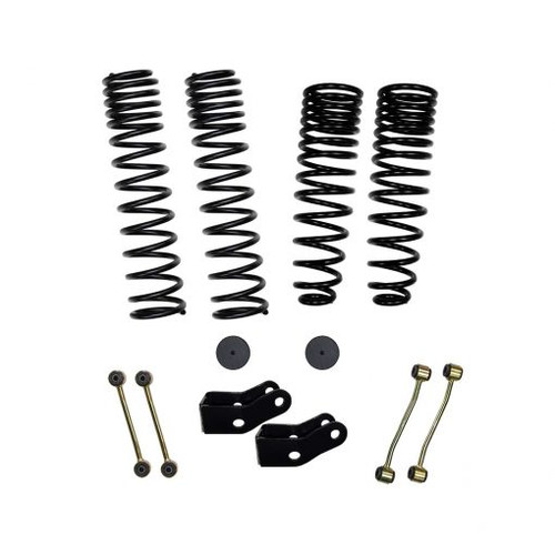 20-22 Jeep JT 2.5" Dual Rate Long Travel Coil Spring Lift Kit Shock Extensions - Skyjacker Suspension