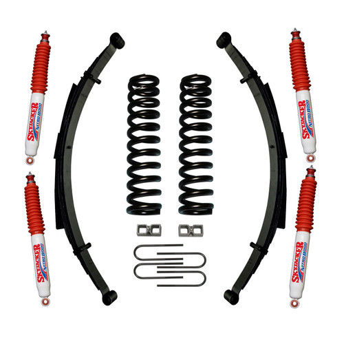 70-76|77-79 Ford F100/F150 9" Suspension Lift Kit w/Nitro Shocks - Skyjacker Suspension