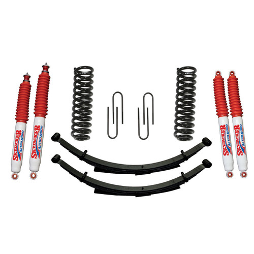 78-79 Ford Bronco 9" Suspension Lift Kit w/Nitro Shocks - Skyjacker Suspension