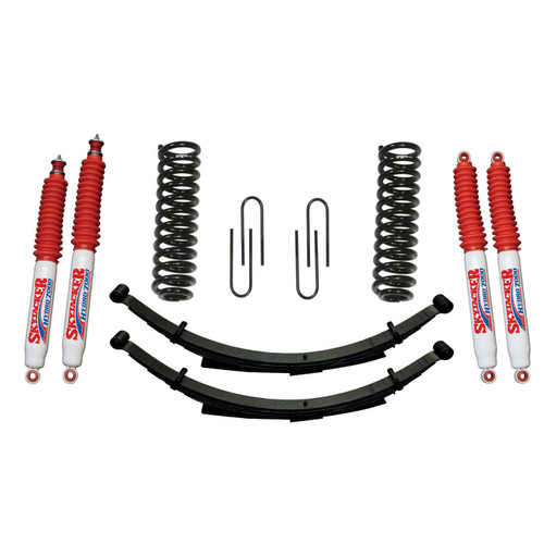 78-79 Ford Bronco 9" Suspension Lift Kit w/Hydro Shocks - Skyjacker Suspension