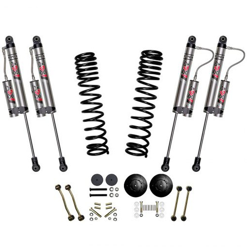 20-22 Jeep Gladiator JT Non-Rubicon Gas2.5 in. Suspension Lift Kit w/ ADX 2.0 Remote Reservoir Shocks - Skyjacker