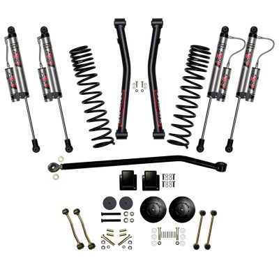20-22 Jeep Gladiator JT Non-Rubicon Diesel 3.5 in Suspension Lift Kit w/ADX 2.0 Remote Reservoir Shocks - Skyjacker