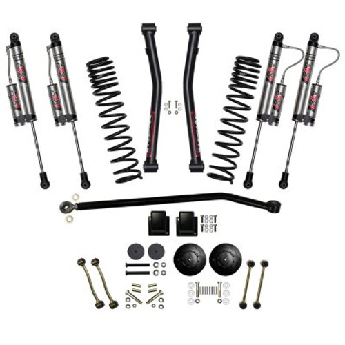 20-22 Jeep Gladiator JT Rubicon Diesel 3.5 in Suspension Lift Kit w/ADX 2.0 Remote Reservoir Shocks - Skyjacker