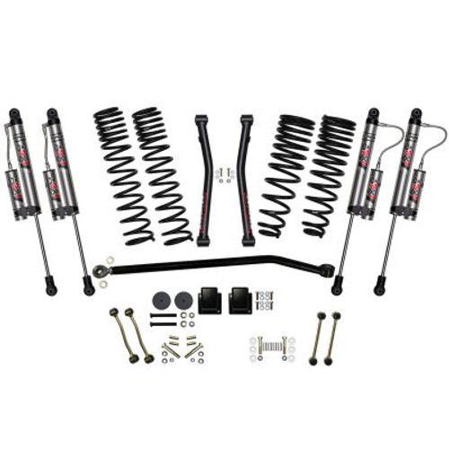 20-22 Jeep Gladiator JT Rubicon Diesel 3.5 in Suspension Lift System w/ADX 2.0 Remote Reservoir Shocks - Skyjacker
