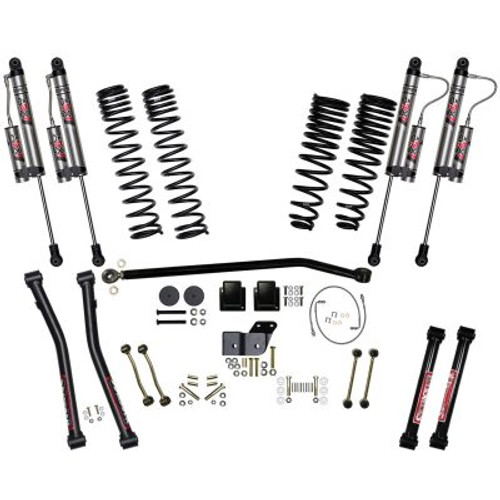 20-22 Jeep Gladiator JT Non-Rubicon Diesel 4.5 in Suspension Lift System w/ADX 2.0 Remote Reservoir Shocks - Skyjacker