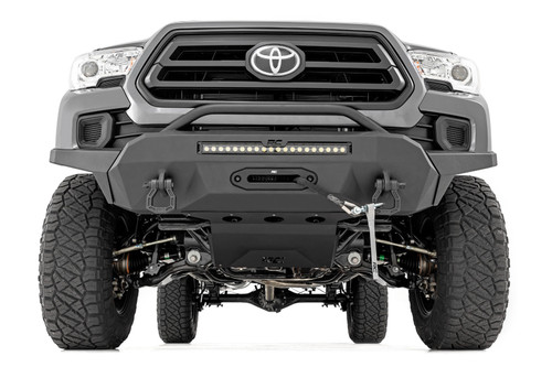 Front Bumper High Clearance Hybrid 20" Blk DRL LED Toyota Tacoma (16-23)